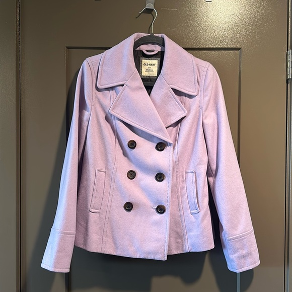 Old Navy Lilac Peacoat - Picture 1 of 5